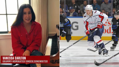 John Carlson 1000th game Vanessa Carlton song remix