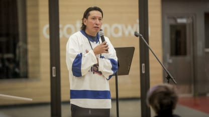 Esso Stanley Cup visit to the Enoch Cree Nation 1