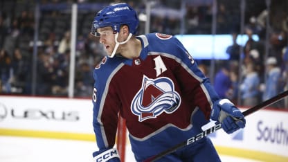 Rantanen ja Avalanche latautuneina loppukauteen