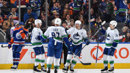 Die Vancouver Canucks ziehen den Edmonton Oilers in der Pacific Division davon