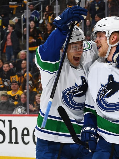 Canucks Elias Pettersson första stjärna i NHL