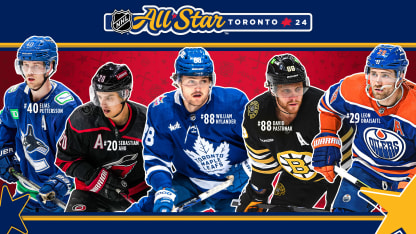 Nylander Pettersson bland spelarna som tagits ut till 2024 års NHL All-Star-match