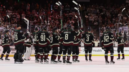 Arizona Coyotes end season on emotional night