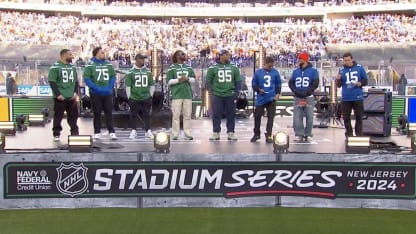 New York Jets, Giants attend 2024 Stadium Series at MetLife Stadium