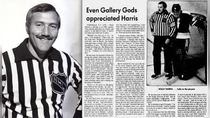 Longtime NHL referee Wally Harris dies at 88