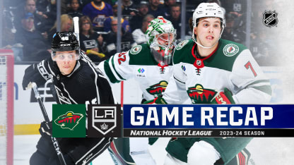 Minnesota Wild Los Angeles Kings game recap April 15